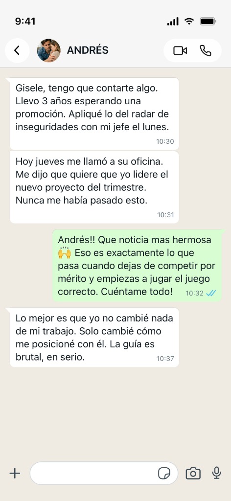 Testimonial Andrés